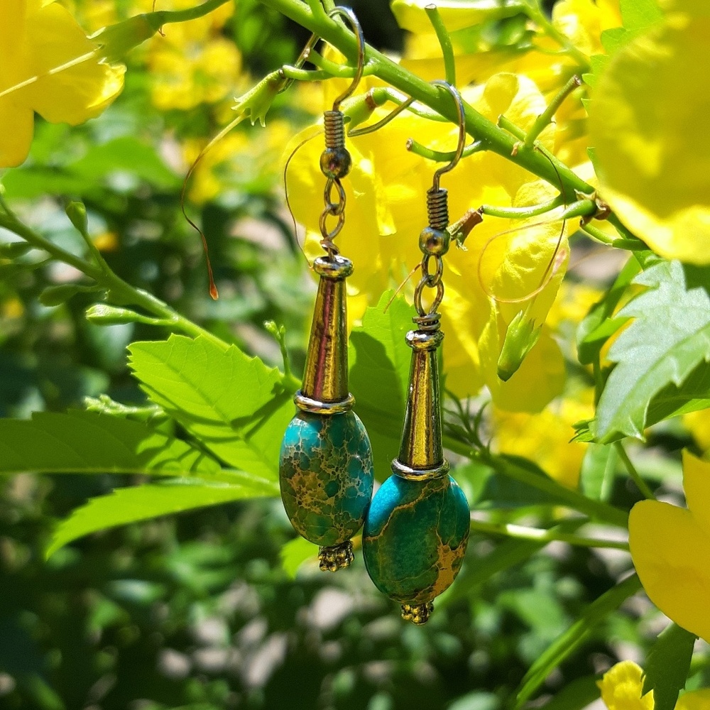 Handmade Turquoise Earrings